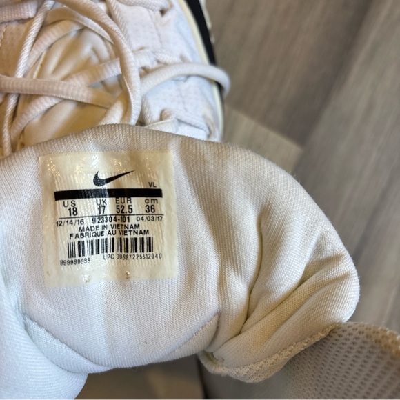 Nike Force Savage Elite TD Football Cleats White US 18 – Like New - Picture 7 of 10